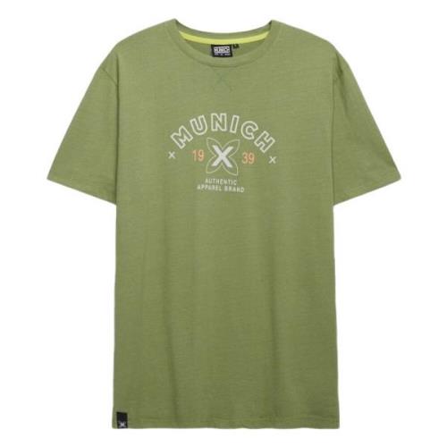 Munich T-shirt Green, Herr