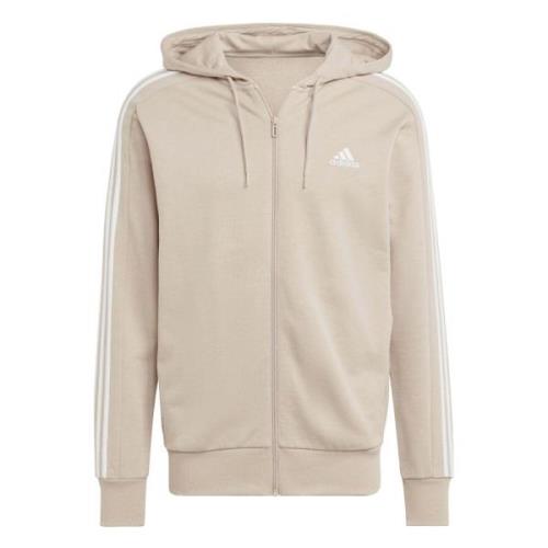 Adidas Essentials French Terry 3 Bandas Hoodie Beige, Herr