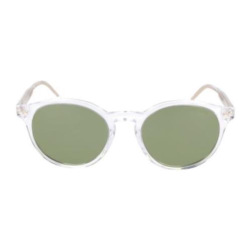 Armani Runda Acetat Solglasögon Modell AR 8211 White, Unisex