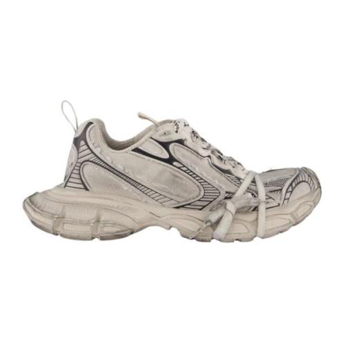 Balenciaga Förstörda Herr Sneakers Beige, Herr