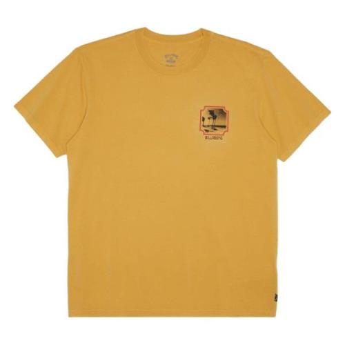 Billabong Reflections Tees CIS T-shirt Yellow, Herr