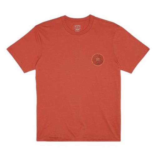 Billabong  Gardeners Brain T-shirt Red, Herr