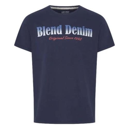 Blend T-shirt Blue, Herr