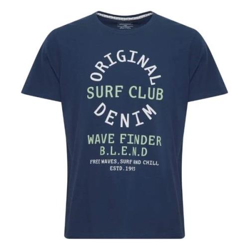 Blend T-shirt Blue, Herr