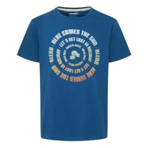 Blend T-shirt Blue, Herr