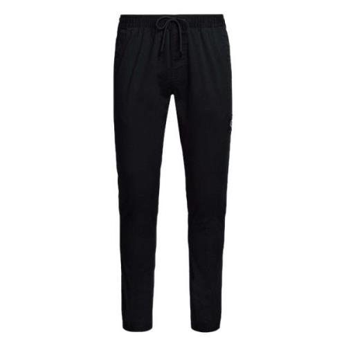 Calvin Klein Skinny Monologo Badge Chino Långa byxor Black, Herr