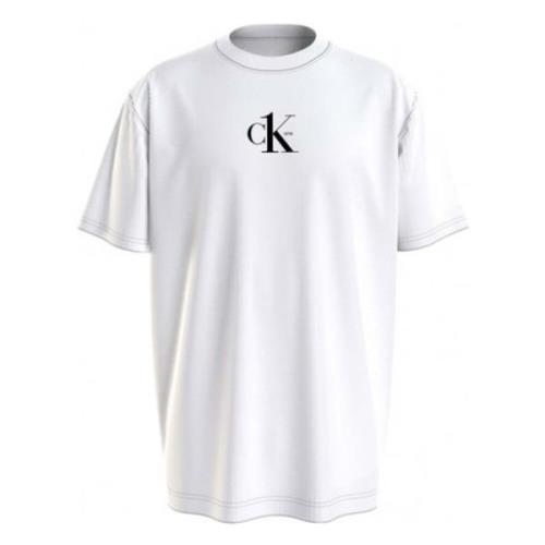 Calvin Klein Box Tee T-shirt White, Herr