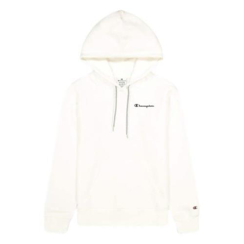 Champion Hooded Sweatshirt Hoodie White, Dam