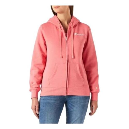 Champion Hoodie Pink, Dam