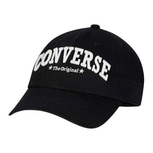 Converse Heritage Graphic 6 Panel Baseball Cap Black, Unisex