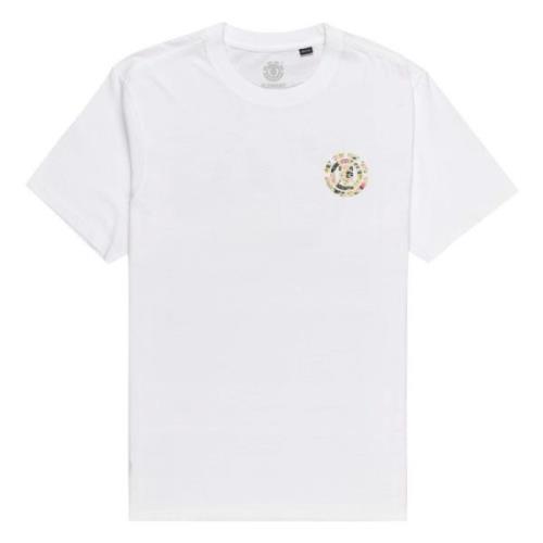 Element Saturn Fiill T-shirt White, Herr