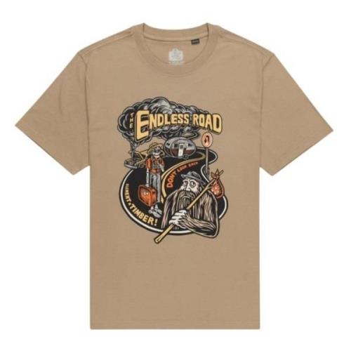 Element Timber T-shirt Brown, Herr