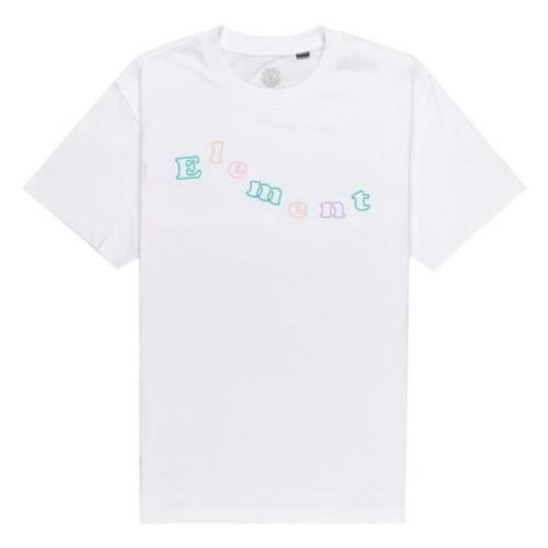 Element Dawn Ss Optic T-shirt White, Herr