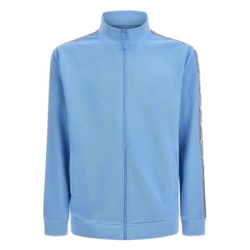 Guess Darrel Track Jacket Hoodie Blue, Herr