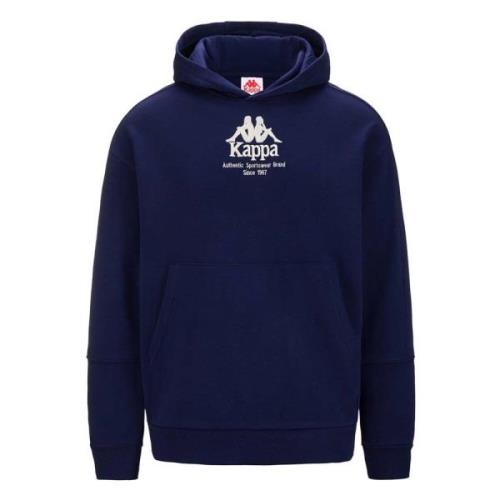 Kappa Giano Hoodie Blue, Herr