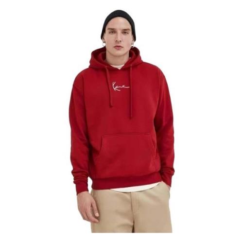 Karl Kani Liten Signatur Väsentlig Hoodie Red, Herr