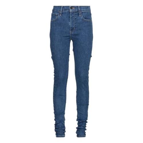 Levi's 721 High Rise Skinny Långa byxor Blue, Dam