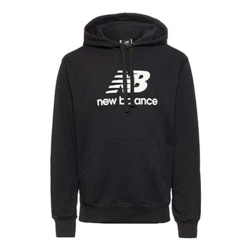 New Balance Hoodie Black, Herr