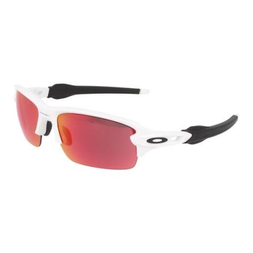 Oakley Sportiga solglasögon OO 9005 White, Unisex