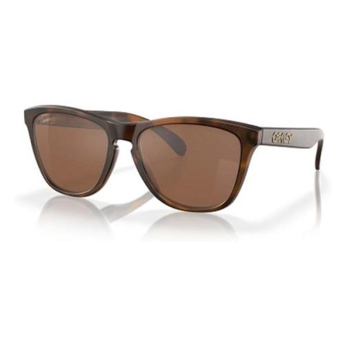 Oakley Frogskins Matte Tort Sunglass Brown, Unisex