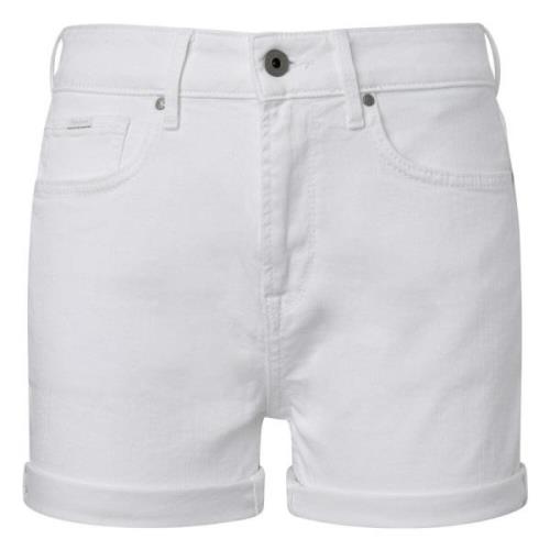 Pepe Jeans Mary Korta Shorts Blue, Dam