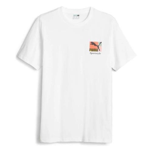 Puma Classics Brand Love T-shirt White, Herr