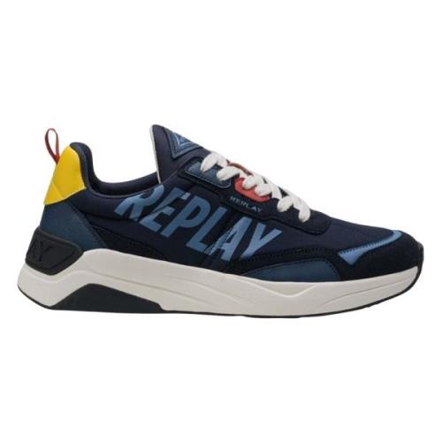 Replay Sneakers Blue, Herr