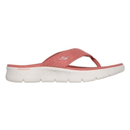 Skechers Go Walk Flex Sandaler Red, Dam