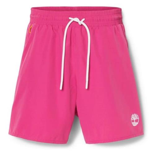 Timberland Solid Swim Swimsuit Pink, Herr