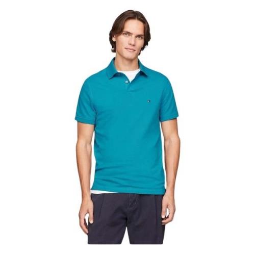 Tommy Hilfiger 1985 Regular Short Sleeve Polo Blue, Herr