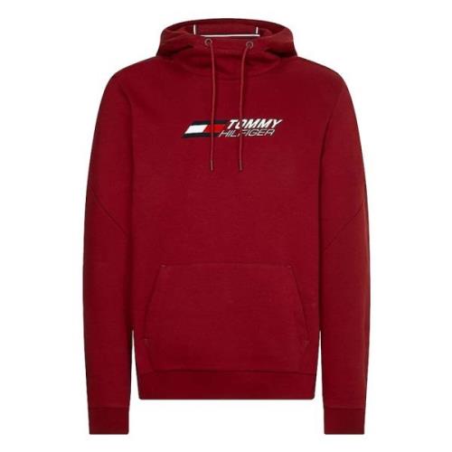 Tommy Hilfiger Essentials Hoody Hoodie Red, Herr