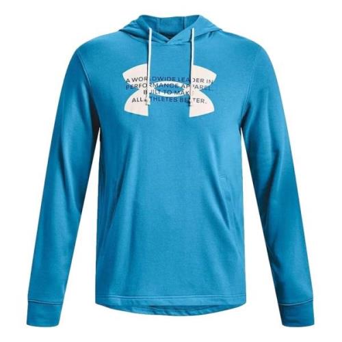 Under Armour Rival Terry Hoodie Blue, Herr