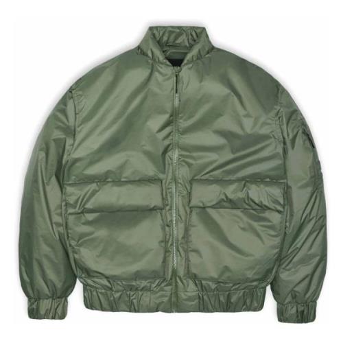 Rains Fuse Jacket Green, Herr