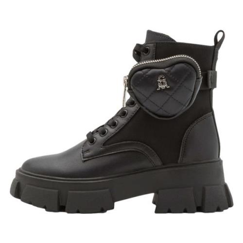 Steve Madden Tanker-h Stövlar Black, Dam