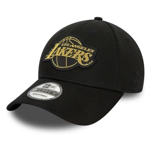 New Era Metallic Badge 9Forty Losla Cap Black, Unisex