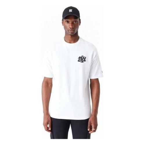 New Era Anima Sport Retro T-shirt White, Herr