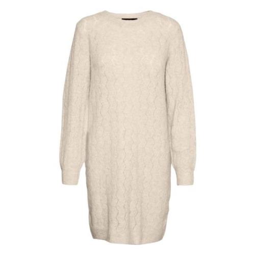 Vero Moda Vmyen Dress Dress Beige, Dam