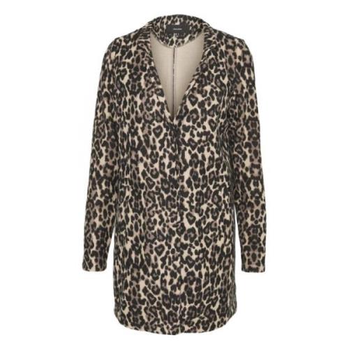 Vero Moda Leopard Jacket Multicolor, Dam