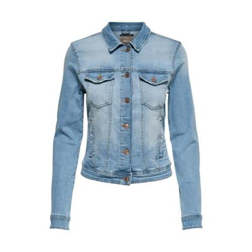 Only Denim Jackets Blue, Dam