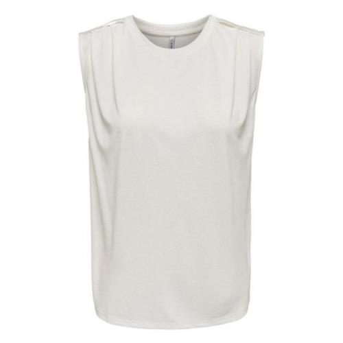 Only Gratis tanktop White, Dam