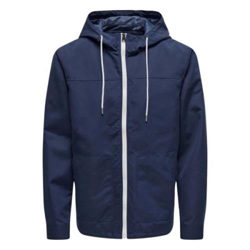 Only & Sons Luke Jacket Blue, Herr