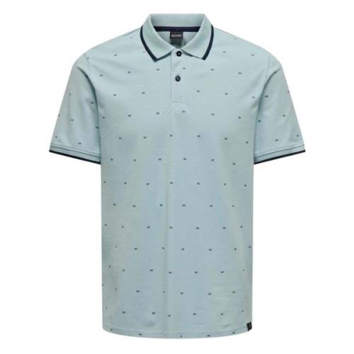 Only & Sons T-shirt Blue, Herr