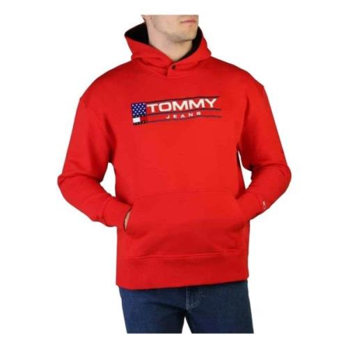 Tommy Jeans Hoodie Red, Herr