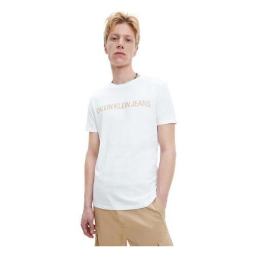 Calvin Klein Jeans T-shirt White, Herr