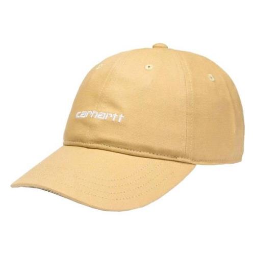 Carhartt Wip Canvas Script Cap Yellow, Herr