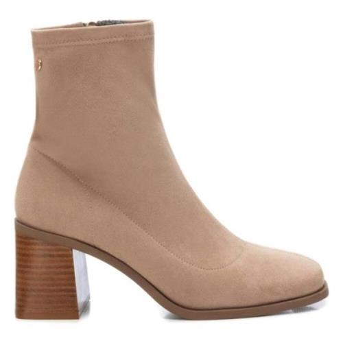 Xti Ankelboots Beige, Dam