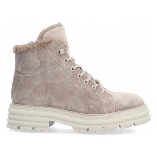 Alpe Taupe Ankelboots Beige, Dam