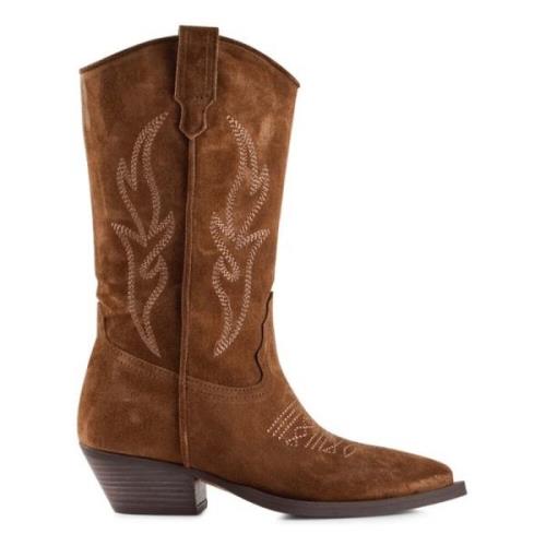 Alpe Western Boots Brown, Dam