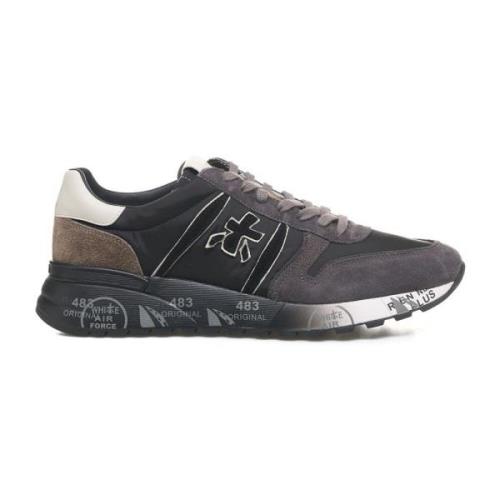 Premiata Svarta Sneakers Aw24 Black, Herr