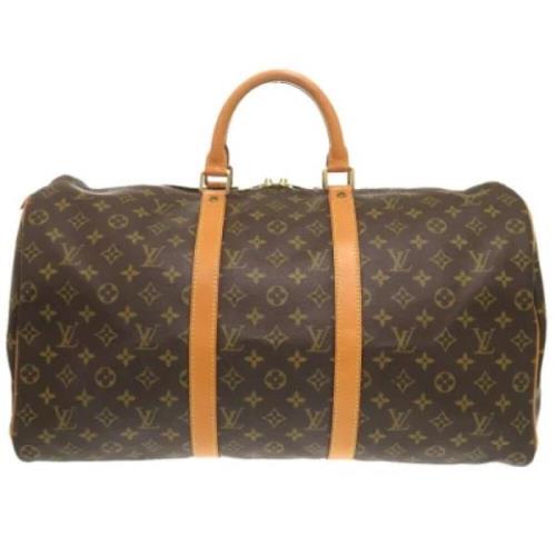 Louis Vuitton Vintage Pre-owned Canvas louis-vuitton-vskor Brown, Dam